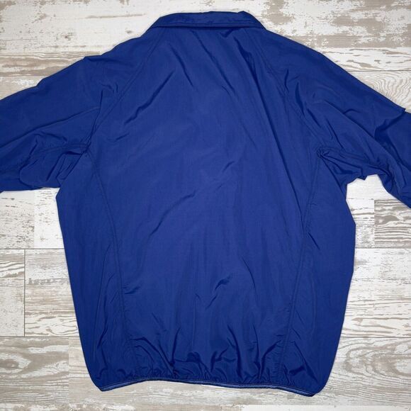 Sierra Designs Windbreaker Jacket Mens XL Blue Long Sleeve Full Zipper Parka‎ - Picture 10 of 11